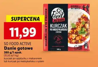 Lidl SO FOOD ACTIVE Danie gotowe 380g oferta