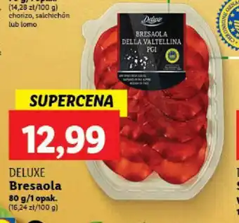 Lidl DELUXE Bresaola 80g oferta