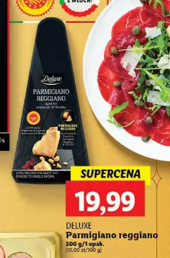 Lidl DELUXE Parmigiano reggiano 200 g oferta