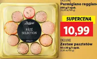 Lidl DELUXE Zestaw pasztetów 10x20g oferta