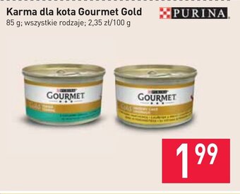 Stokrotka Karma dla kota Gourmet Gold 85g oferta