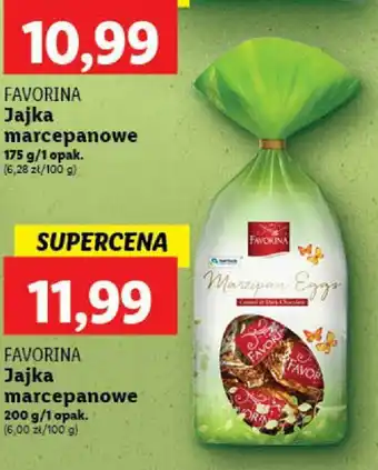 Lidl FAVORINA Jajka marcepanowe 200 g oferta