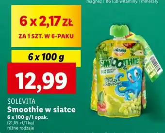Lidl SOLEVITA Smoothie w siatce 6x100g oferta