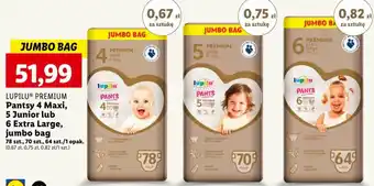 Lidl LUPILU PREMIUM Pantsy 64-78szt. oferta