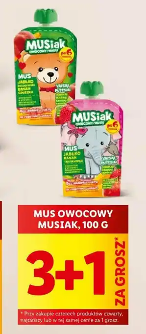 Lidl MUS OWOCOWY MUSIAK 100 G oferta