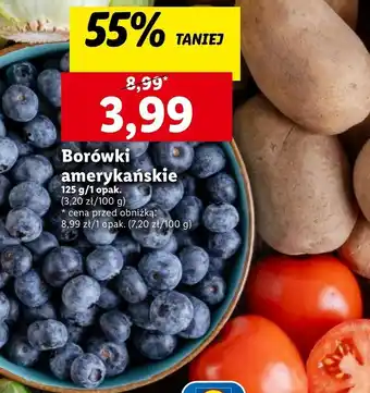Lidl Borówki amerykańskie oferta