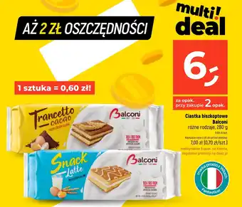 Dealz Ciastka biszkoptowe Balconi 280 g oferta