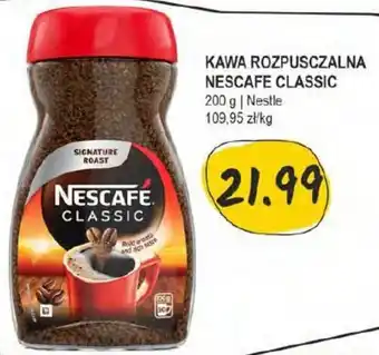 Słoneczko KAWA ROZPUSCZALNA NESCAFE CLASSIC 200 g oferta