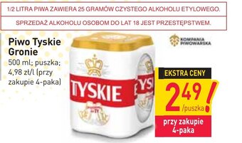 Piwo Tyskie Gronie 500ml