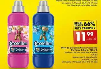Biedronka Płyn do płukania tkanin Coccolino Perfume & Care 925 ml oferta