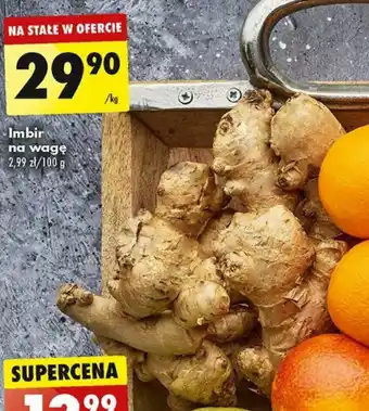 Biedronka Imbir 1kg oferta