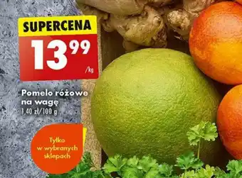 Biedronka Pomelo różowe 1kg oferta