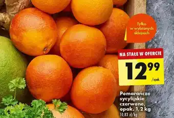 Biedronka Pomarańcze sycylijskie czerwone 1,2 kg oferta