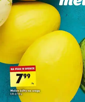 Biedronka Melon żółty 1kg oferta