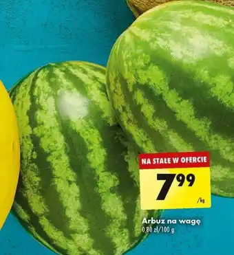 Biedronka Arbuz 1kg oferta
