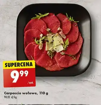 Biedronka Carpaccio wołowe 110 g oferta