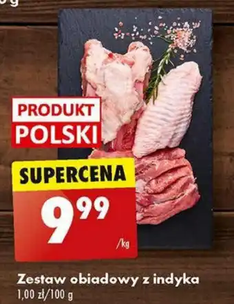 Biedronka Zestaw obiadowy z indyka 1kg oferta
