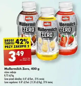 Biedronka Mullermilch Zero 400 g oferta