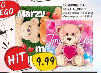 Słoneczko BOMBONIERKA SONATA ,,MISIE" 200 g oferta