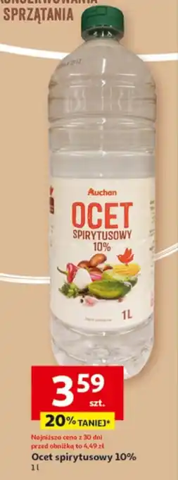 Ocet spirytusowy 10% 1 l