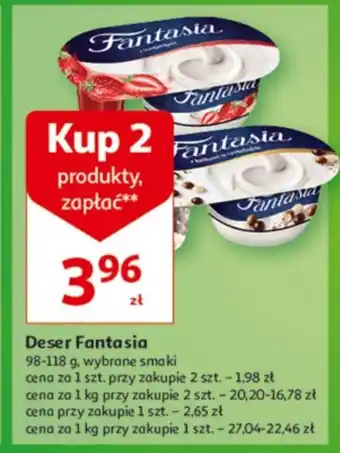 Auchan Deser Fantasia 98-118 g oferta