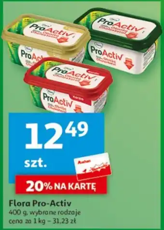 Auchan Flora Pro-Activ 400 g oferta