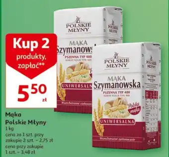 Auchan Mąka Polskie Młyny 1 kg oferta