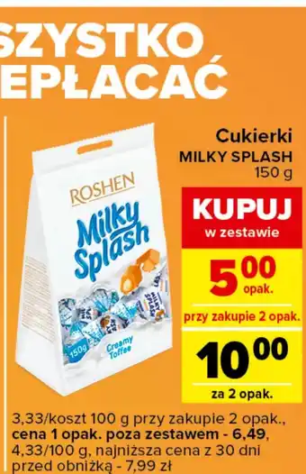 Cukierki Milky Splash