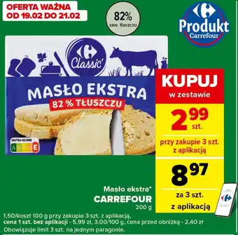 Carrefour Express Masło oferta