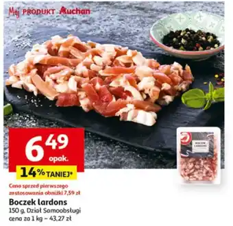 Auchan Boczek lardons 150 g oferta