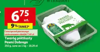 Auchan Twaróg półtłusty Pewni Dobrego 350 g oferta