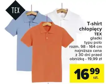 Carrefour T-shirt chłopięcy TEX oferta