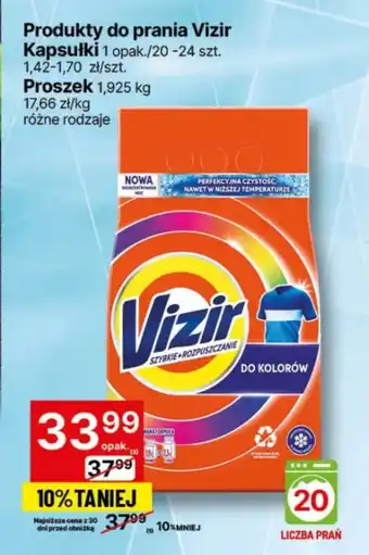 Delikatesy Centrum Proszek do prania Vizir oferta