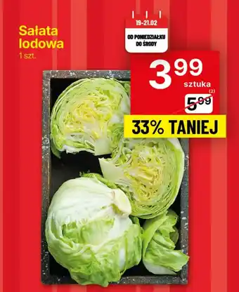 Delikatesy Centrum Sałata lodowa oferta