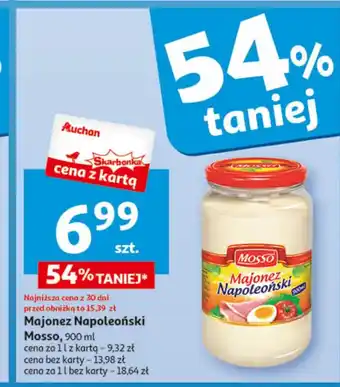 Auchan Majonez Mosso oferta