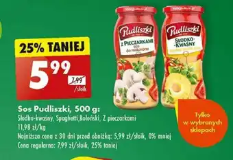 Biedronka Sos Pudliszki 500 g oferta