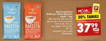Biedronka Kawa ziarnista Dallmayr Home Barista 1 kg oferta