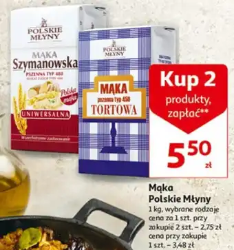 Auchan Mąka Polskie Młyny 1 kg oferta