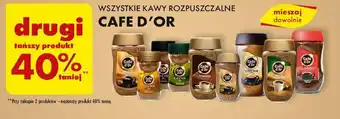 Biedronka WSZYSTKIE KAWY ROZPUSZCZALNE CAFE D'OR oferta