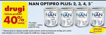 Biedronka NAN OPTIPRO PLUS 2 3 4 5 oferta