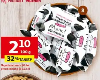Auchan Krówki śmietankowe Muu 100 g oferta
