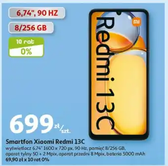 Auchan Smartfon Xiaomi Redmi 13C oferta