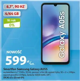 Auchan Smartfon Samsung Galaxy A05S szt. oferta