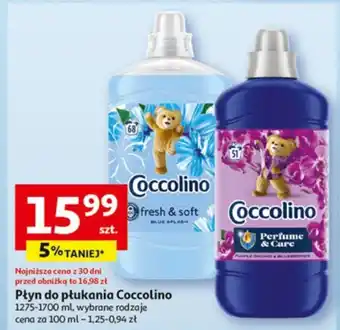 Auchan Płyn do płukania Coccolino 1275-1700 ml oferta