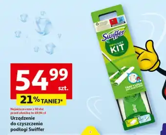 Auchan Urządzenie do czyszczenia podłogi Swiffer szt. oferta