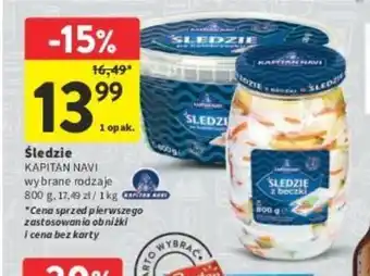 Intermarche śledzie 800 g oferta