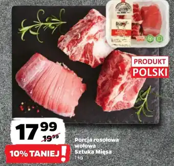 Netto Wołowa porcja rosołowa Sztuka Mięsa oferta