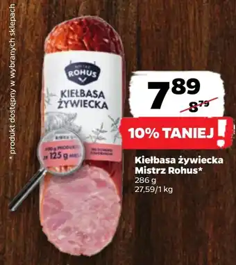 Netto Kiełbasa Mistrz Rohus oferta