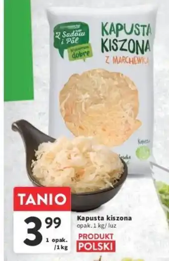Intermarche Kapusta kiszona 1 kg oferta