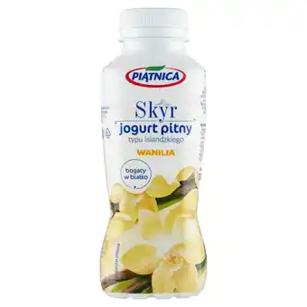 Delikatesy Centrum Piątnica Skyr jogurt pitny typu islandzkiego wanilia 330 ml oferta